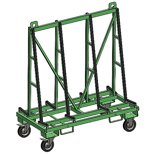 A frame rack / trolley KT-GPC