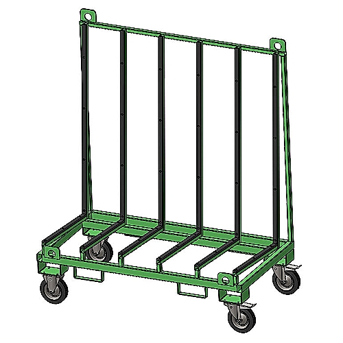 L frame rack / trolley KT-GPC