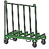 L frame rack / trolley KT-GPC