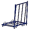 L frame glass rack KT-LGR