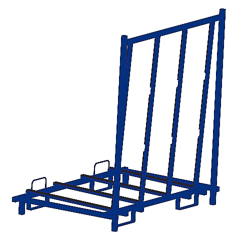 L frame glass rack KT-LGR -0