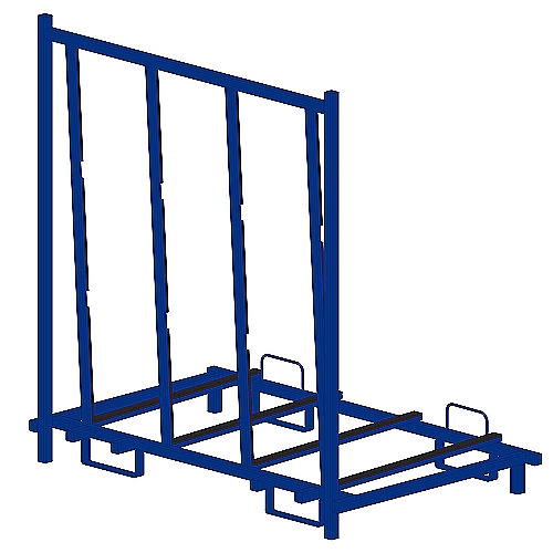 L frame glass rack KT-LGR -0