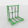 L frame glass rack KT-LGR