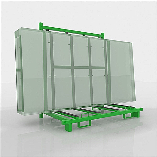 L frame glass rack KT-LGR -0