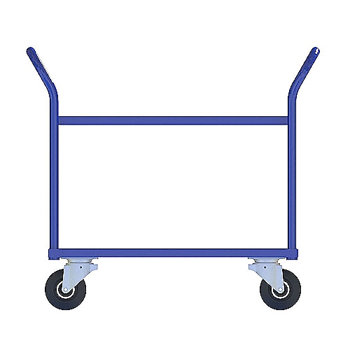 Open trolley with two shelves -0