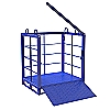 Liftable forklift gas cylinder pallet KT-CSS8 KT-CSS12